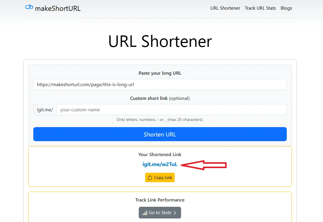 how to use url shortener
